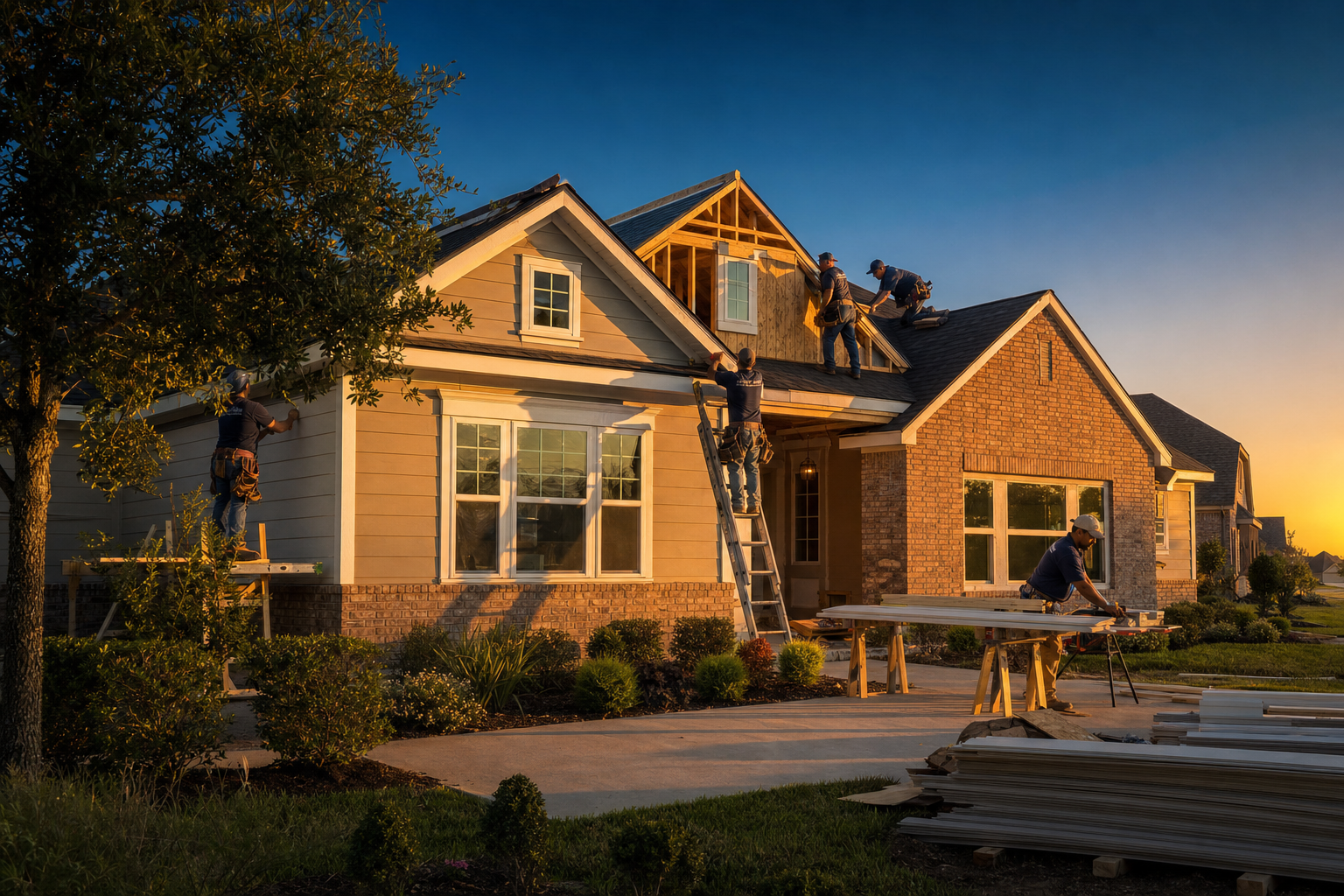 Whole-home exterior renovation
